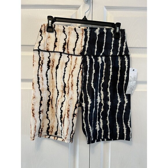 Sage Collective NWT Large Bike Athletic Shorts Multi Color Msrp$58 - Picture 3 of 6
